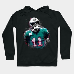 carson wentz art Hoodie